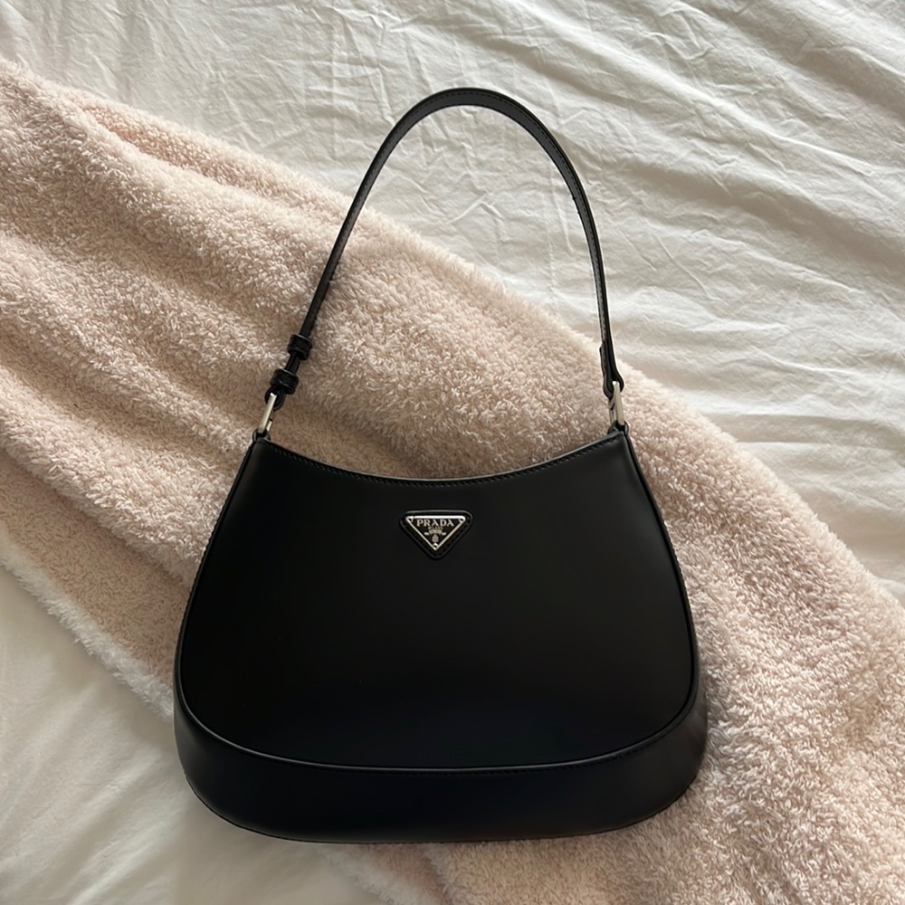 Cleo style bag black leather